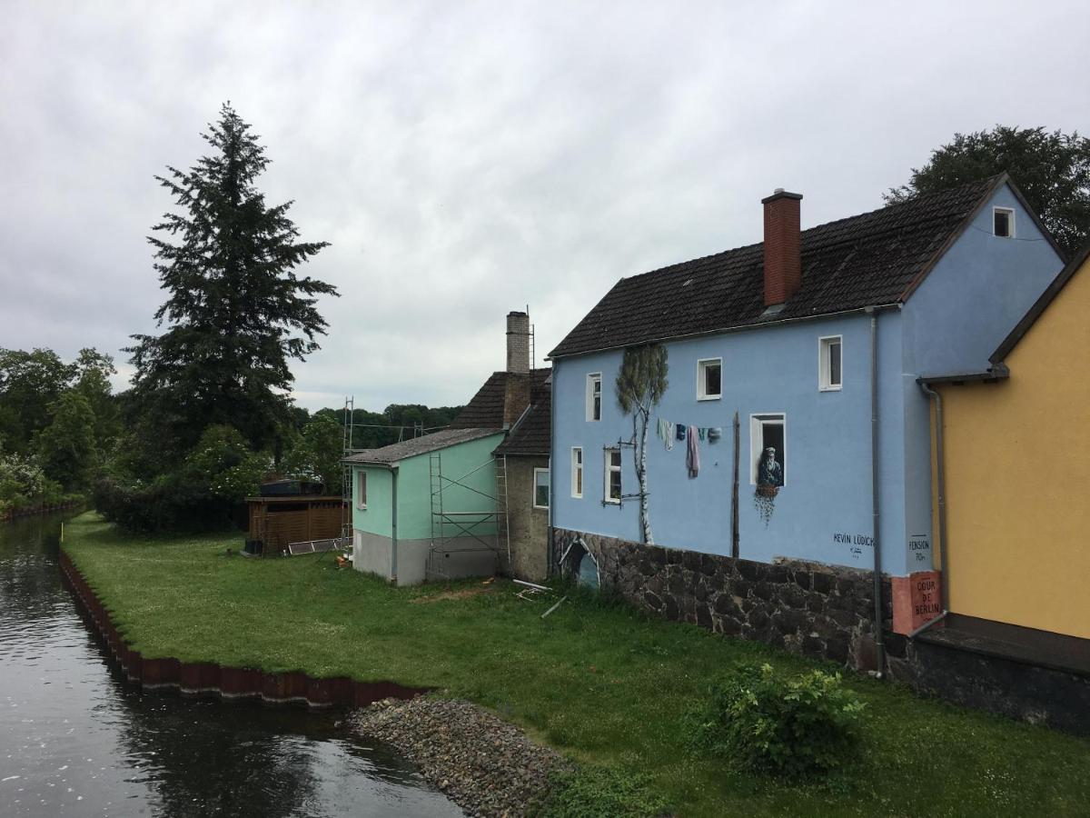 Schöne 3Zimmer Ferienwohnung direkt am Baalensee Fürstenberg-Havel Exterior foto